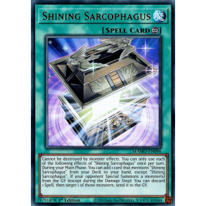 Yu-Gi-Oh TCG MAMO-EN096 UR Shining Sarcophagus Magnificent Monsters