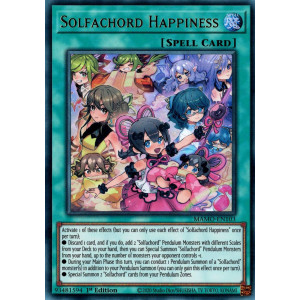 Yu-Gi-Oh TCG MAMO-EN103 UR Solfachord Happiness Magnificent Monsters
