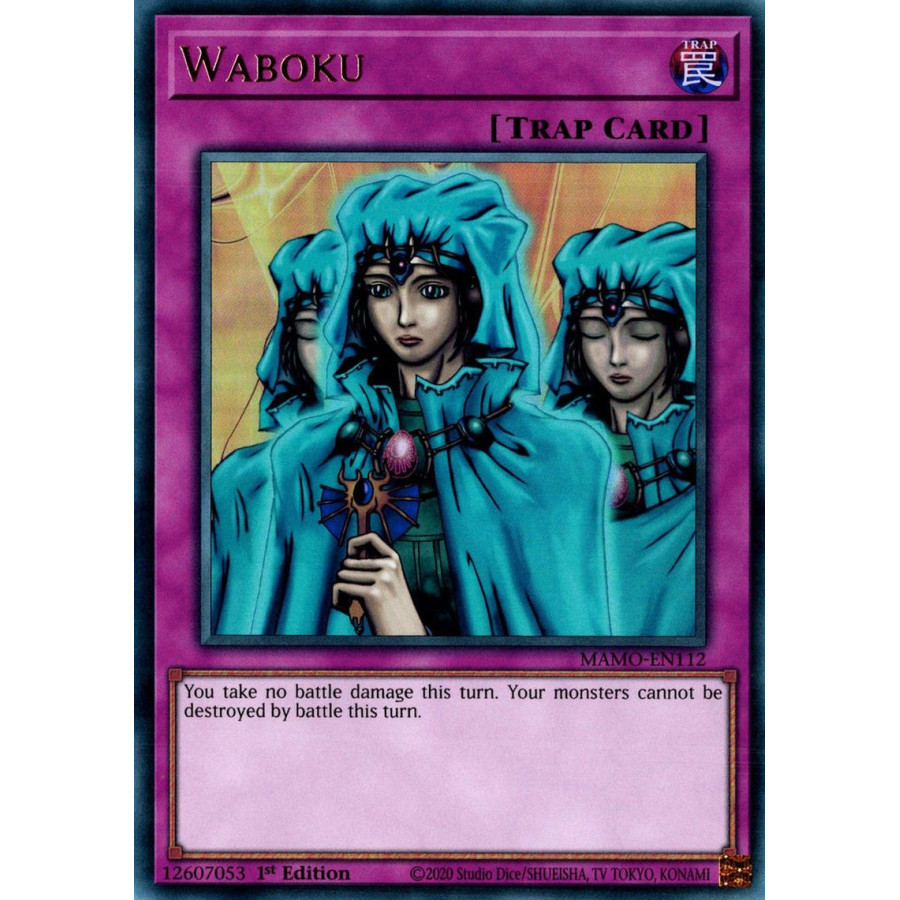 Yu-Gi-Oh TCG MAMO-EN112 UR Waboku Magnificent Monsters