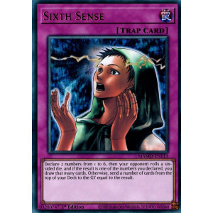 Yu-Gi-Oh TCG MAMO-EN113 UR Sixth Sense Magnificent Monsters