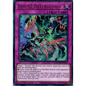 Yu-Gi-Oh TCG MAMO-EN117 UR DoomZ Destruction Magnificent Monsters