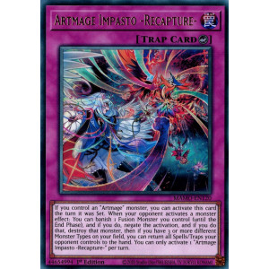 Yu-Gi-Oh TCG MAMO-EN120 UR Artmage Impasto -Recapture- Magnificent Monsters