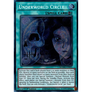 Yu-Gi-Oh TCG MAMO-EN021 SE Underworld Circle Magnificent Monsters