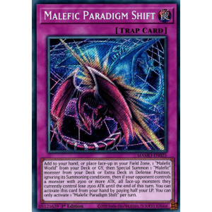 Yu-Gi-Oh TCG MAMO-EN025 SE Malefic Paradigm Shift Magnificent Monsters