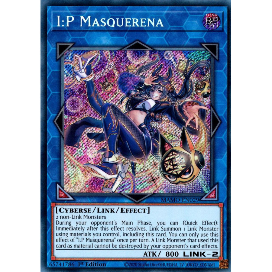 Yu-Gi-Oh TCG MAMO-EN029 SE I:P Masquerena Magnificent Monsters