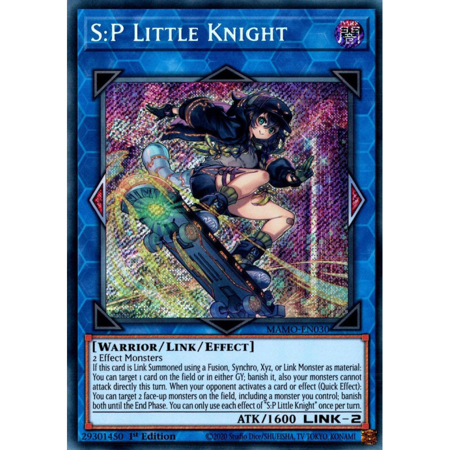 Yu-Gi-Oh TCG MAMO-EN030 SE S:P Little Knight Magnificent Monsters