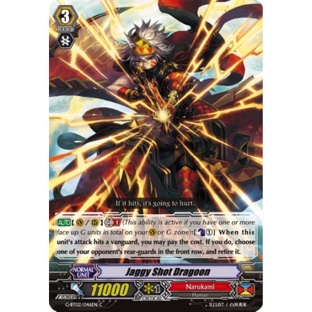 Vanguard_TCG_card_G-BT02_046EN_C_Jaggy_Shot_Dragoon_Soaring_Ascent_of_Gale_Blossom