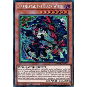 Yu-Gi-Oh TCG MAMO-EN032 SE Diabellstar the Black Witch Magnificent Monsters