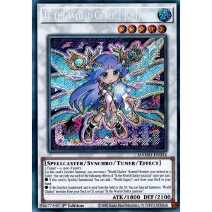 Yu-Gi-Oh TCG MAMO-EN034 SE Ib the World Chalice Justiciar Magnificent Monsters