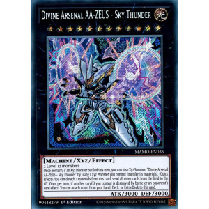 Yu-Gi-Oh TCG MAMO-EN035 SE Divine Arsenal AA-ZEUS - Sky Thunder Magnificent Monsters