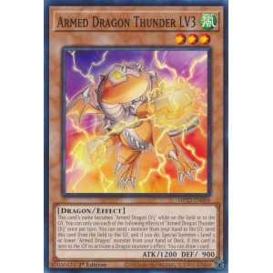 Yu-Gi-Oh TCG MP22-EN004 C Armed Dragon Thunder LV3 Effect Monster
