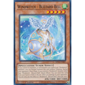 Yu-Gi-Oh TCG MP22-EN007 C Windwitch - Blizzard Bell Effect Tuner monster