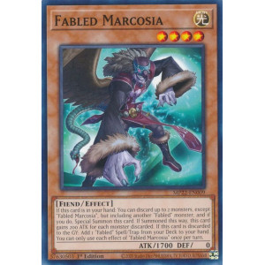 Yu-Gi-Oh TCG MP22-EN009 C Fabled Marcosia Effect Monster