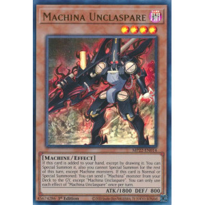 Yu-Gi-Oh TCG MP22-EN014 UR Machina Unclaspare Effect Monster