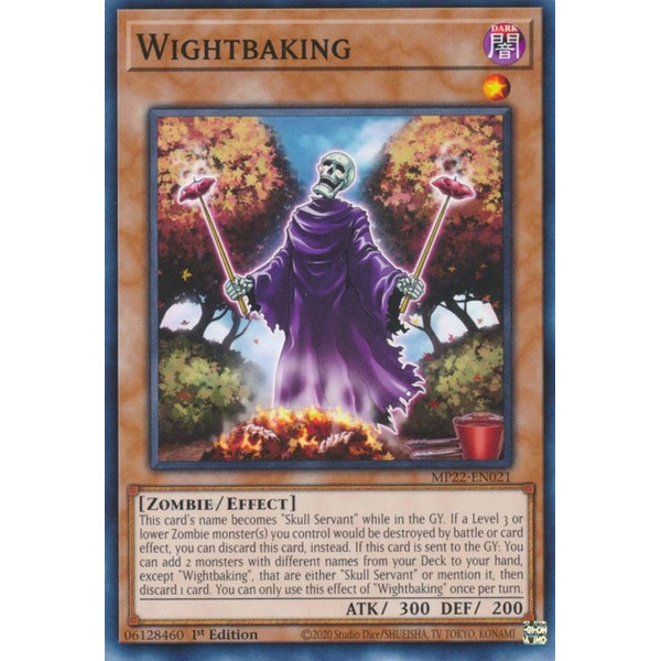 Yu-Gi-Oh TCG MP22-EN021 C Wightbaking Effect Monster