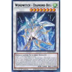 Yu-Gi-Oh TCG MP22-EN023 R Windwitch - Diamond Bell Effect Synchro Monster