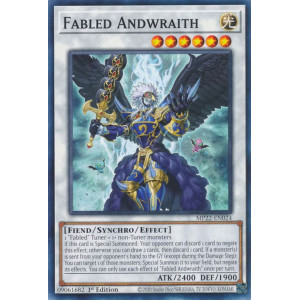 Yu-Gi-Oh TCG MP22-EN024 C Fabled Andwraith Effect Synchro Monster
