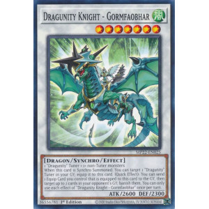 Yu-Gi-Oh TCG MP22-EN025 C Dragunity Knight - Gormfaobhar Effect Synchro Monster