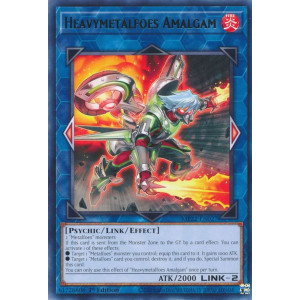 Yu-Gi-Oh TCG MP22-EN027 R Heavymetalfoes Amalgam Effect Link Monster