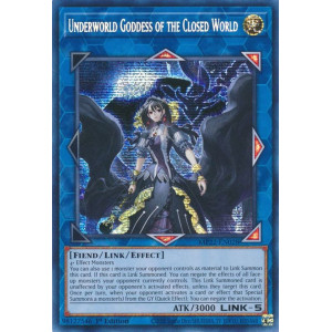 Yu-Gi-Oh TCG MP22-EN028 PSE Underworld Goddess of the Closed World Effect Link Monster