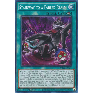 Yu-Gi-Oh TCG MP22-EN034 C Stairway to a Fabled Realm Field Spell