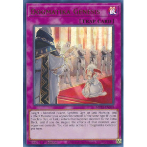 Yu-Gi-Oh TCG MP22-EN039 UR Dogmatika Genesis Normal Trap