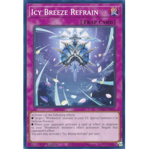 Yu-Gi-Oh TCG MP22-EN040 C Icy Breeze Refrain Normal Trap