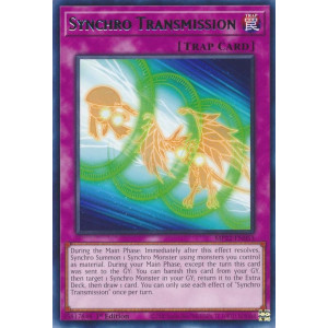 Yu-Gi-Oh TCG MP22-EN053 R Synchro Transmission Normal Trap