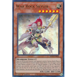 Yu-Gi-Oh TCG MP22-EN054 UR War Rock Skyler Effect Monster