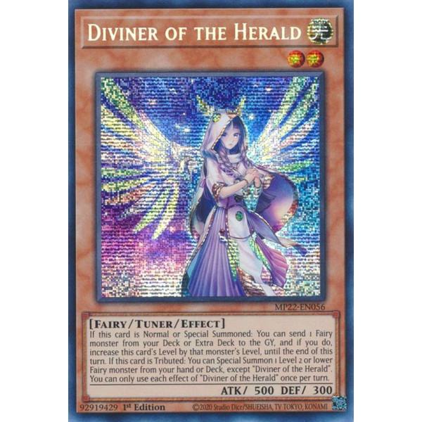 Yu-Gi-Oh TCG MP22-EN056 PSE Diviner of the Herald Effect Tuner monster