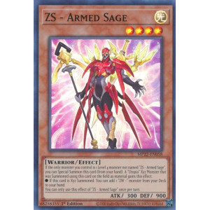 Yu-Gi-Oh TCG MP22-EN058 SR ZS - Armed Sage Effect Monster