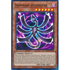 Yu-Gi-Oh TCG MP22-EN062 SR Danmari @Ignister Effect Monster