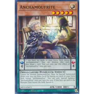 Yu-Gi-Oh TCG MP22-EN071 C Anchamoufrite Effect Pendulum Monster