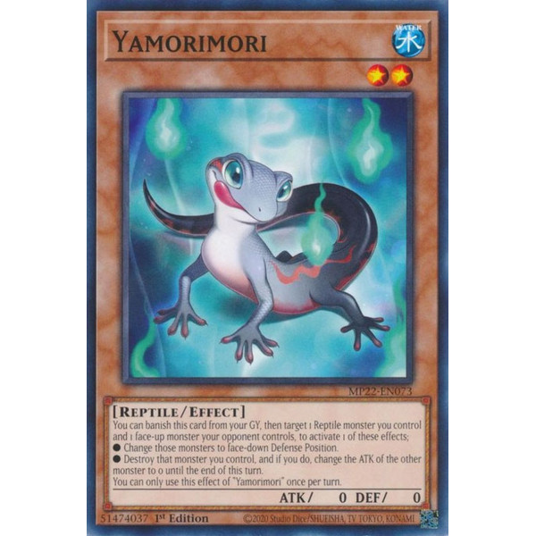 Yu-Gi-Oh TCG MP22-EN073 C Yamorimori Effect Monster