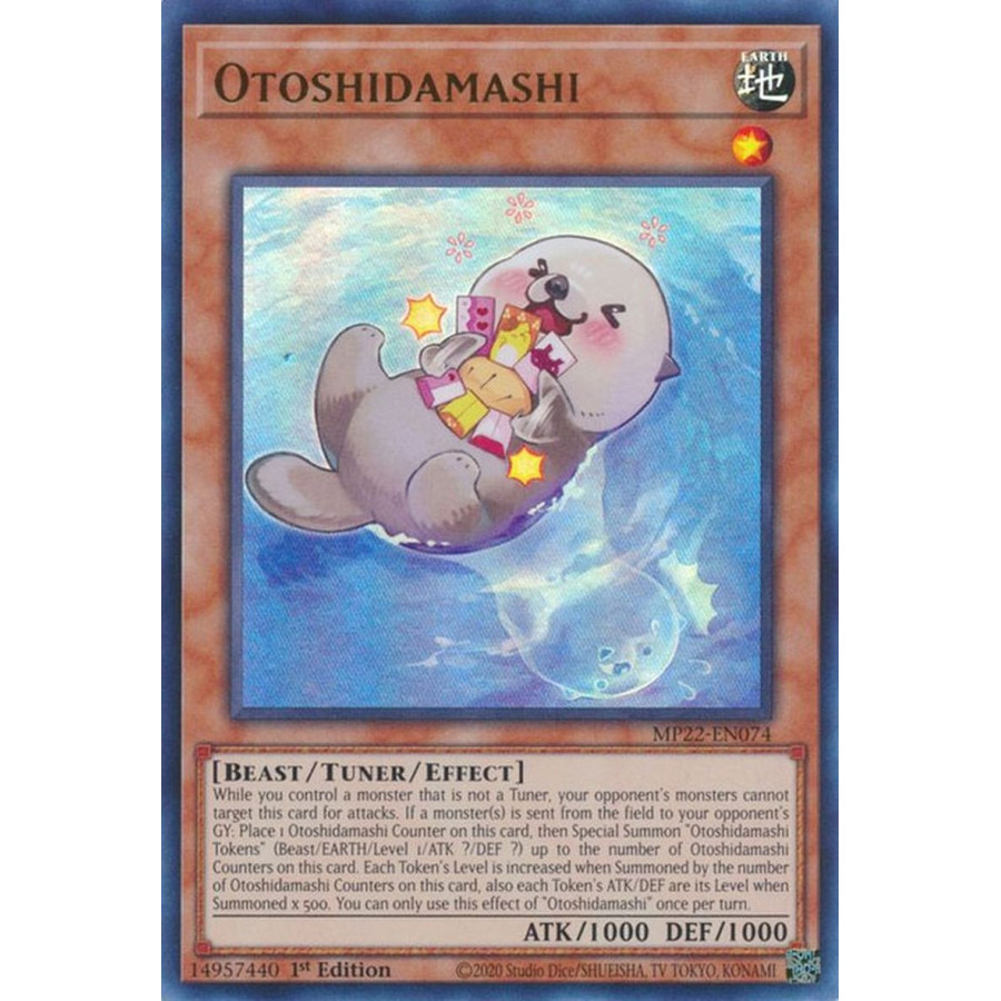 Yu-Gi-Oh TCG MP22-EN074 UR Otoshidamashi Effect Tuner monster