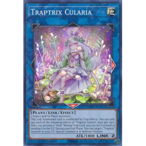 Yu-Gi-Oh TCG MP22-EN087 SR Traptrix Cularia Effect Link Monster