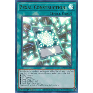 Yu-Gi-Oh TCG MP22-EN091 UR Zexal Construction Normal Spell