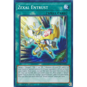 Yu-Gi-Oh TCG MP22-EN092 C Zexal Entrust Normal Spell
