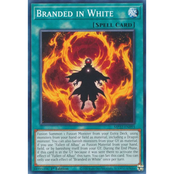 Yu-Gi-Oh TCG MP22-EN093 C Branded in White Normal Spell