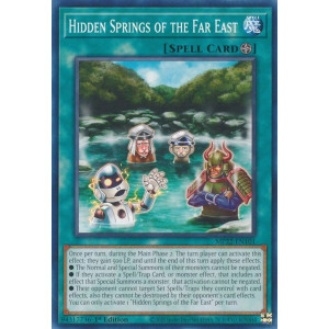 Yu-Gi-Oh TCG MP22-EN101 C Hidden Springs of the Far East Field Spell