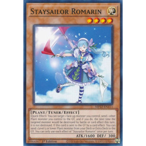 Yu-Gi-Oh TCG MP22-EN111 C Staysailor Romarin Effect Tuner monster