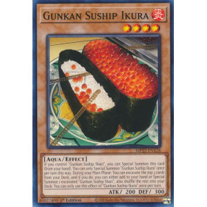 Yu-Gi-Oh TCG MP22-EN128 C Gunkan Suship Ikura Effect Monster