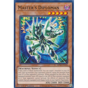 Yu-Gi-Oh TCG MP22-EN136 C Master's Diploman Effect Monster