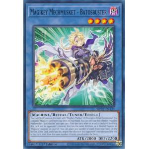 Yu-Gi-Oh TCG MP22-EN139 C Magikey Mechmusket - Batosbuster Effect Tuner Ritual Monster