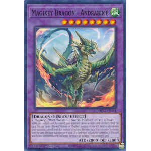 Yu-Gi-Oh TCG MP22-EN144 C Magikey Dragon - Andrabime Effect Fusion Monster
