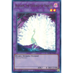 Yu-Gi-Oh TCG MP22-EN145 UR Allvain the Essence of Vanity Tuner Fusion Monster
