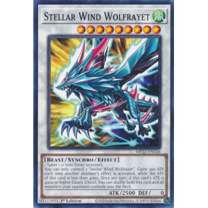 Yu-Gi-Oh TCG MP22-EN146 C Stellar Wind Wolfrayet Effect Synchro Monster