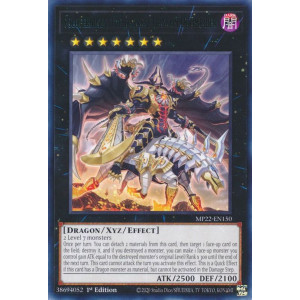 Yu-Gi-Oh TCG MP22-EN150 R Voloferniges, the Darkest Dragon Doomrider Effect Xyz Monster