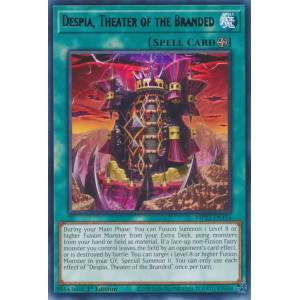 Yu-Gi-Oh TCG MP22-EN154 R Despia, Theater of the Branded Field Spell