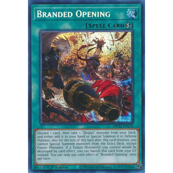 Yu-Gi-Oh TCG MP22-EN155 PSE Branded Opening Quick-Play Spell
